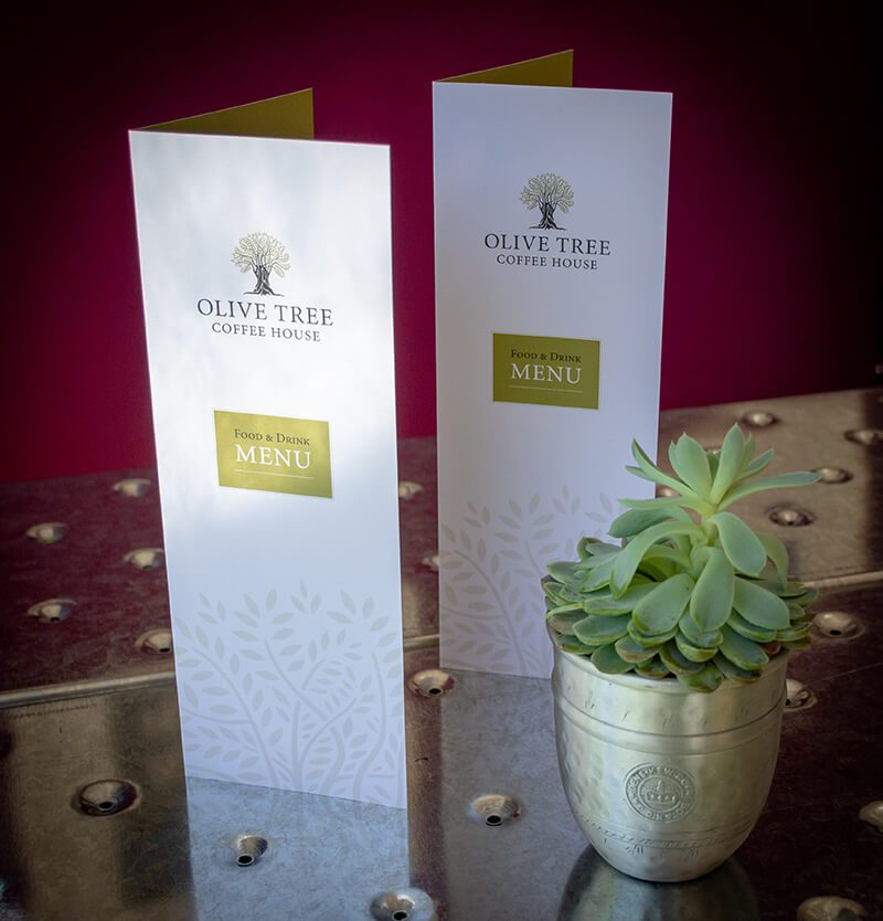 Oilve Tree Lowestoft Menus