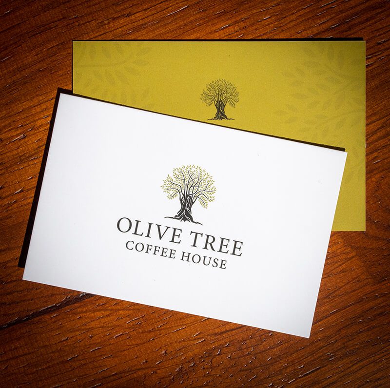 Olive Tree Business Cards