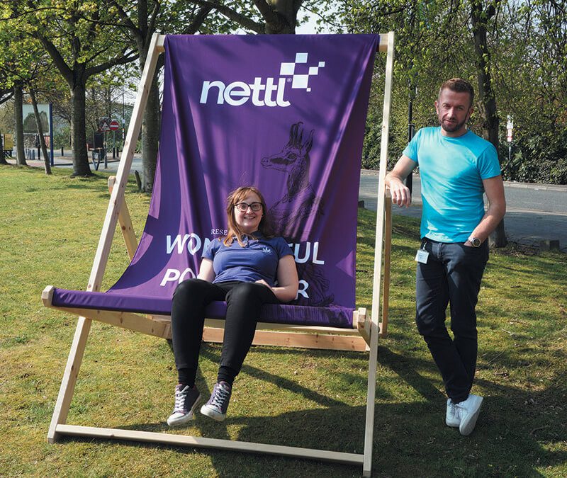 Gigantic Branded Deckchair