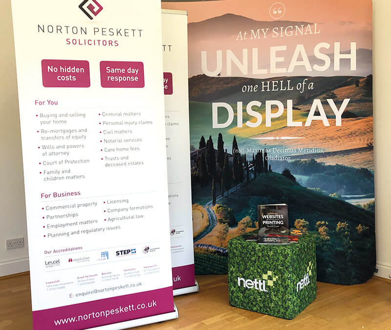 Norton Peskett Solicitors Premium Roller Banners