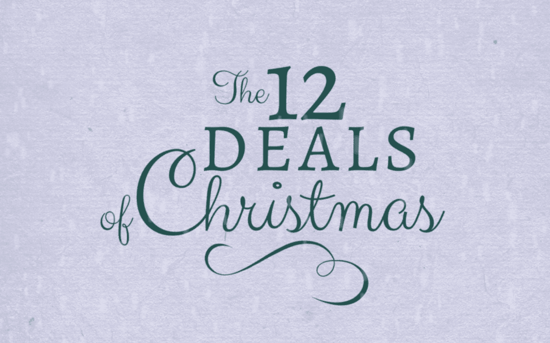 The 12 Deals of Christmas promo banner