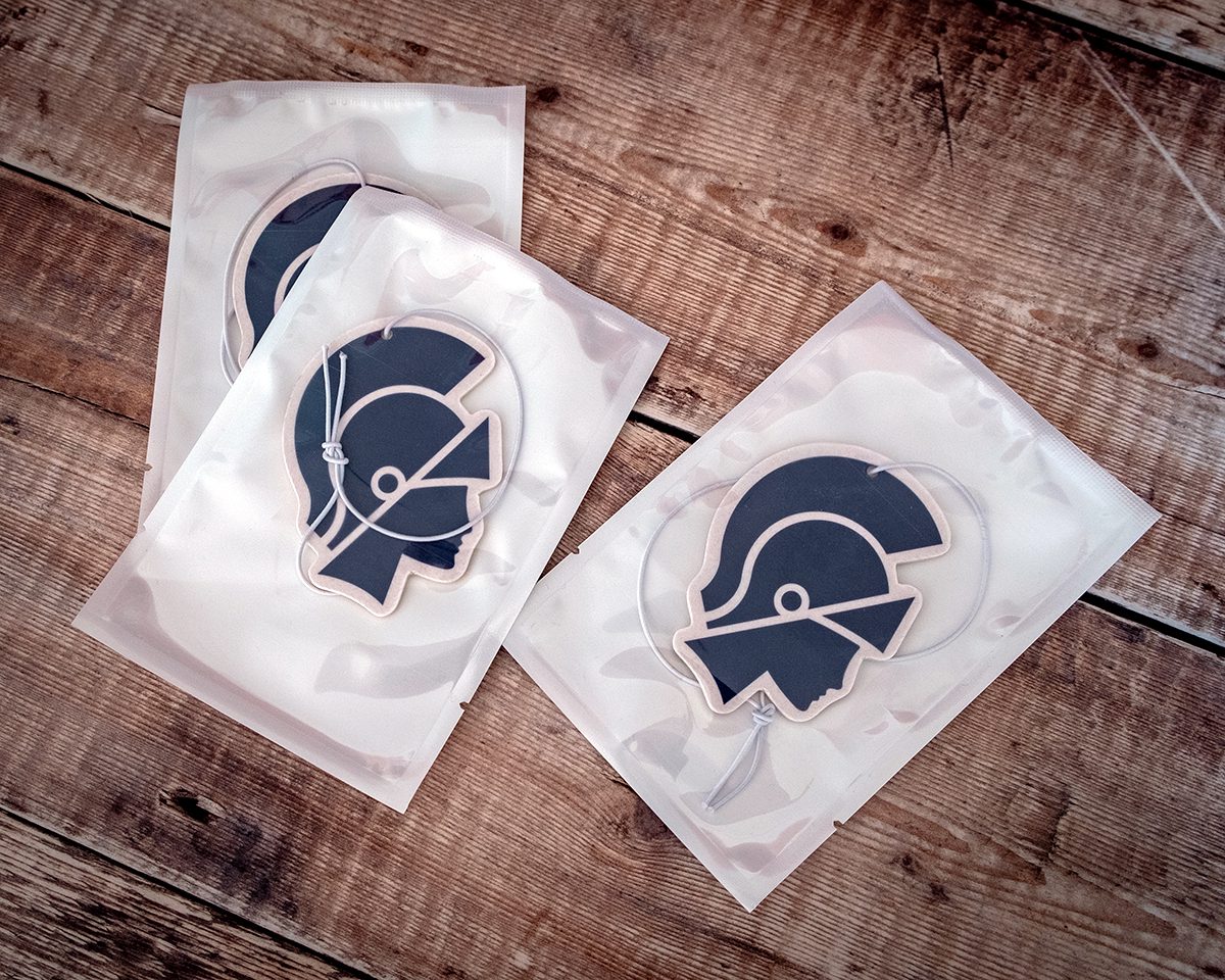 Bespoke shaped branded car air fresheners