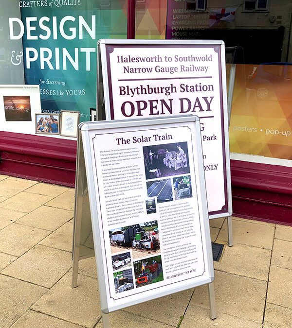 Promoting progress at Halesworth to Southwold Railway