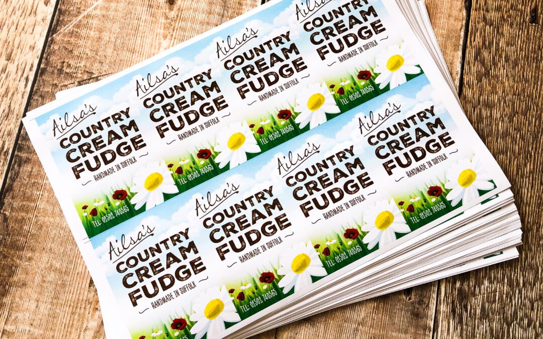 The Sweet Taste of Branding: Ailsa’s Country Cream Fudge Stickers