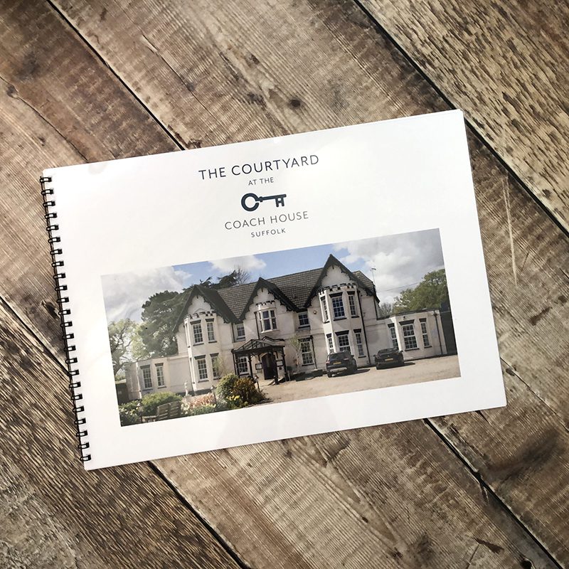 Coach House Hotel, Lowestoft accommodation brochure cover